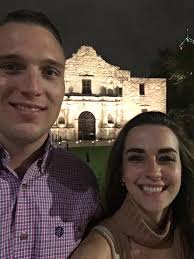 A photo in front of the Alamo Church is the quintessential "I visited San  Antonio" image