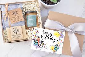 Birthday Gift Box For Her Birthday Gift Happy Birthday Lavender Gift Box Gifts For Her Etsy Lavender Gifts Gifts Birthday Gifts