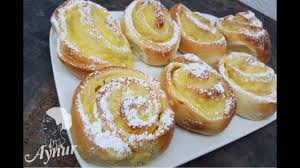 Kennst Du Die Leckeren Puddingschnecken Aus Der Ba Ckerei Diese Schmecken Genauso Lecker Youtube Backrezepte Kuchen Rezepte Einfach Lecker
