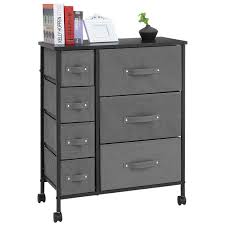 Browse bedroom decorating ideas and layouts. Kingso 7 Drawer Dresser For Bedroom Tall Fabric Dresser Storage With Wheels For Children Bedroom Living Room Kids Room Gray Coffee Walmart Com Walmart Com