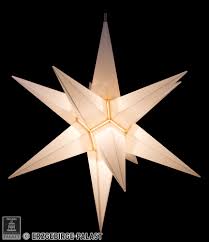 Haßlauer Weihnachtsstern Für Innen Weiß Inkl Beleuchtung 65 Cm