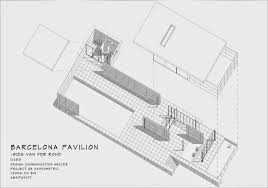 Your first drawing is a series of diagrams showing the circulation through the building. Drawing Midterm Barcelona Pavilion Hande Sigin