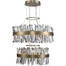 Find many great new & used options and get the best deals for 22999 1light champagne silver outdoor wall mount barn lantern fixture goose neck at the best online prices at ebay! Pendants 1 Light Fixtures With Brushed Champagne Gold Finish Led Bulb 32 164 Watts Walmart Com Walmart Com