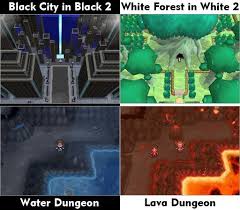 Black And White 2 Pc Game What S New In Unova Black Pokemon Pokemon Geek Stuff