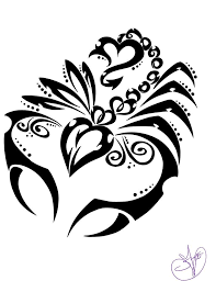 It can show your personality easily and you will enjoy its unique print. Girly Tribal Black Line Scorpion Tattoo Design Tattooimages Biz