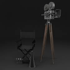 Classic Movie Camera 3d Model Movie Camera Vintage Film Camera Vintage Film Projector