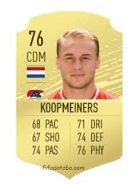 Check spelling or type a new query. Teun Koopmeiners Fifa 20 Spieler Statistik Card Preis