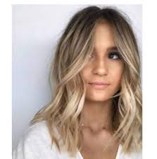 Coloring delicate blonde hair in the area