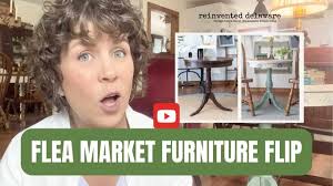 Easy Flea Market Furniture Flip Duncan Phyfe Style Table
