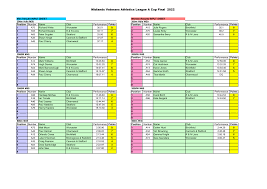 Vets auto League score sheet