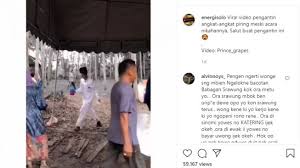 Tapi dikasih uang banyak sama om. Viral Pengantin Layani Tamu Saat Resepsi Warganet Ra Tau Srawung Tonggone Suara Jogja