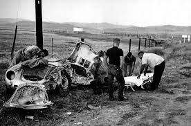 The death of hollywood actor james dean occurred on september 30, 1955, near cholame, california. James Dean Death Fatal Ca Car Crash Photos Go To Auction San Luis Obispo Tribune