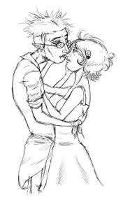 Awesome Fan Art Of Older Hannah And Orson I Have No Idea Who The Artist Is Scary Godmother Fan Art Art