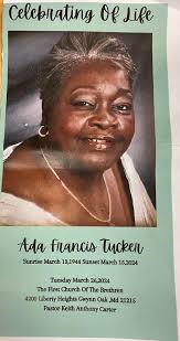 Remembering Sis. Ada Tucker, a dedicated church member and Penn-North  employee