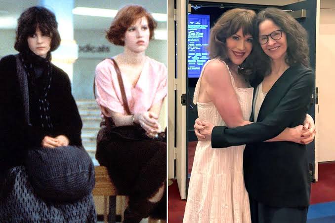 The Breakfast Club' stars Molly Ringwald and Ally Sheedy reunite 41 years  later