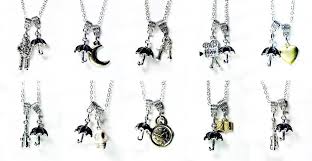 Black And White Umbrella Academy Who S Your Favorite Character From The Umbrella Academy Take Your Pick Character Necklace Luther Diego Allison Klaus Five Black Umbrella Klaus Umbrella