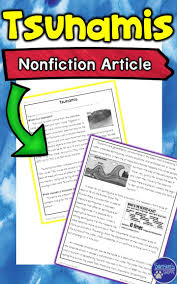 Students Will Learn Where The Word Tsunami Comes From What It Is How One Forms Where They Are Nonfiction Articles Elementary Science Teacher Websites
