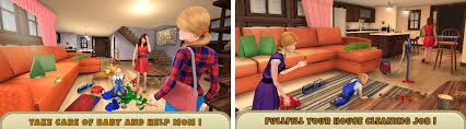 Descargue la última versión del archivo apk mod y el archivo apk original de . Real Family Babysitter Helping Mom Simulator 3d Apk Download For Android Latest Version 1 3 Com Ids Virtual Mom Babysitter Familygames