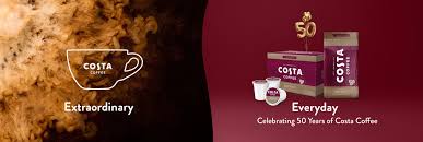 (biology) a riblike part of a plant or animal, such as a middle rib of a leaf or a thickened vein or the margin of an insect wing. Costa Coffee Home