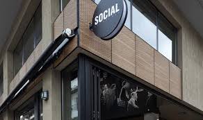 Social All Day Bar Restaurant Facade Cafe Exterior Restaurant Exterior