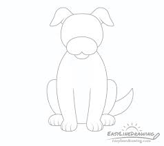 Because there are so many kinds of dogs, we can't provide a tutorial for how to draw all of them. How To Draw A Dog Step By Step Easylinedrawing