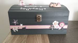 Boite A Souvenirs Forme Coffre Bebe Fimo Lapin Vendue Boite A Souvenirs Boite Souvenir Bebe Boite De Naissance