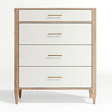 These furniture items have five drawers as well as an additional storage area great for storing extra sweaters, shirts and other clothing. Dressers Chest Of Drawers Bedroom Storage Crate And Barrel