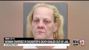 Woman charged in daughter's death bailed out of Schenectady County Jail