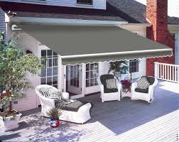 Great savings & free delivery / collection on many items. Infasion 12x10 Ft Patio Awning Manual Retractable Sun Shade Awning Cover Uv Rain Protection Door Window Outdoor Patio Canopy Sunsetter Deck Awnings With Crank Handle 12 X 10 Ft Khaki Awnings Patio Lawn