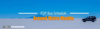 According to metropolitan manila development authority (mmda) director. 2021 P2p Bus Schedule Around Metro Manila Under Gcq Escape Manila