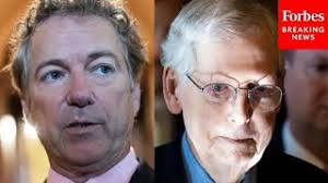 'Sen. McConnell Is Siding With Sen. Schumer': Rand Paul Hammers GOP Leader  Over Foreign Aid Bill