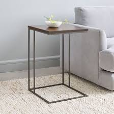 We ordered a walnut table. Streamline C Side Table Dark Walnut Westelm Side Table Wood Glass Side Tables Modern Side Table