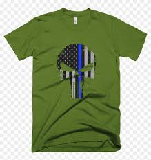 But how much do you actually know about this marvel character's mark? American Thin Blue Line Punisher Skull Short Sleeve T Shirt Hd Png Download 1000x1000 1050433 Pngfind