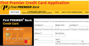 If i wish to apply for a credit card with any participating credit card issuer, i will need to click through to complete and submit an application directly with that issuer. Www Premiercardoffer Net First Premier Credit Card Application Apply Online Login My Page