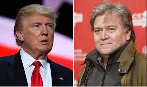 Image result for steve bannon leads trump's on-air fightback against impeachment
