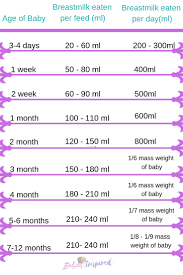 How Much Breastmilk Should A Newborn Eat Breastfeeding