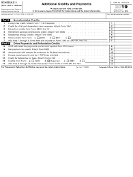 Easily complete a printable irs 1040 form 2004 online. Irs Form 1040 1040 Sr Schedule 3 Download Fillable Pdf Or Fill Online Additional Credits And Payments 2019 Templateroller