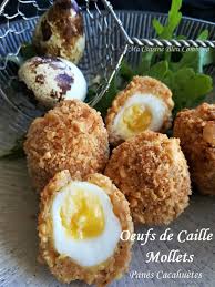 Oeufs De Caille Mollets Panes Aux Cacahuetes Ma Cuisine Bleu Combava Recette Oeuf De Caille Oeufs De Caille Recette Oeuf