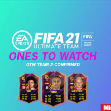 For the two people who do league sbcs in fifa 21, here you go. Fifa 21 Ones To Watch Otw Team 2 Unveiled With Leroy Sane And Thiago Mirror Online