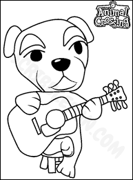 Free printable animal crossing coloring sheets, available on image and pdf version. 20 Free Animal Crossing Coloring Pages Printable