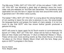 Got7 Is 1st On Oricon Weekly Charts For The First Time