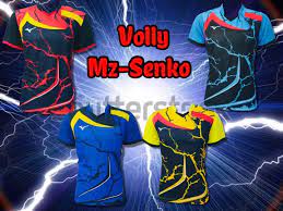 Memiliki tim volly belum lengkap rasanya bila tidak membuat baju jersey sebagai bukti kekompakan tim. Kaos Volly Mizuno Senko Motif Terbaru Desain Digital Printing Murah Meriah Lazada Indonesia
