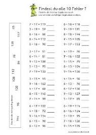 Der die daf arbeitsblatt 9/2015. Mathemonsterchen Multiplikation Und Division