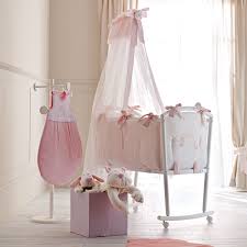 Babywiege Fur Madchen In Pink Baby Mobel Babywiege Baby