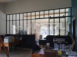 Comment avait tu ferr tes portes : Etude Et Fabrication Verriere Et Porte Coulissante Type Atelier Proche De Macon Creametal