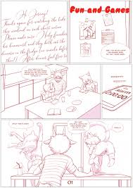 Fun and Games Porn comic, Rule 34 comic, Cartoon porn comic - GOLDENCOMICS