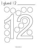 The old and new testaments coloring page. Number 12 Coloring Pages Twisty Noodle