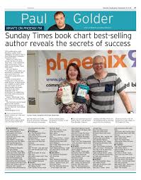 Sunday Times Book Chart Best Selling Author Reveals The