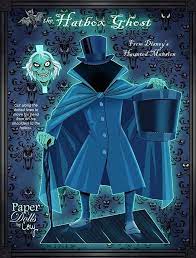 The Hatbox Ghost By Cory Jensen Haunted Mansion Disneyland Haunted Mansion Halloween Disney Haunted Mansion