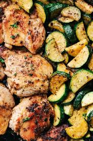 Buttery Garlic Herb Chicken With Zucchini The Recipe Critic Garlic Herb Chicken Cooking With Fresh Herbs Grilled Chicken Recipes